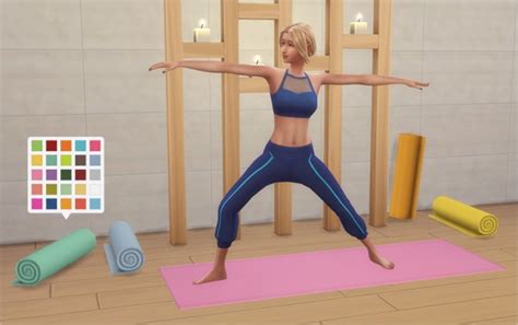 sims 4 yoga mod